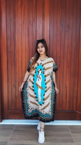 Baju Daster Batik Kelelawar Oblong Pendek