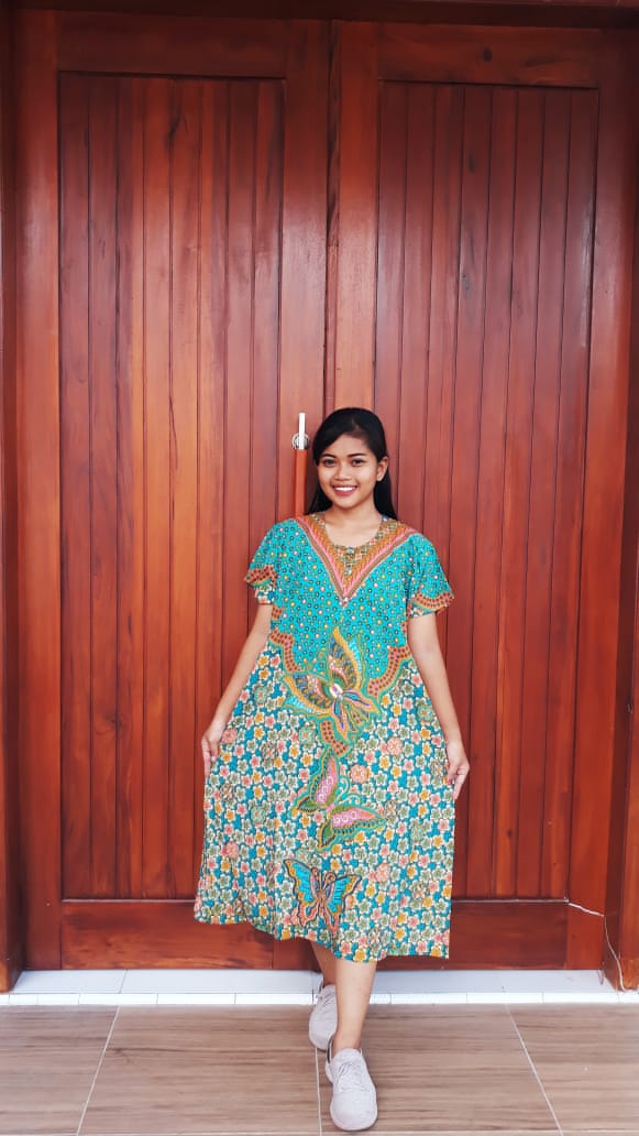 Jual Baju Daster  Batik Ratu Busana Pendek THEBATIK CO ID