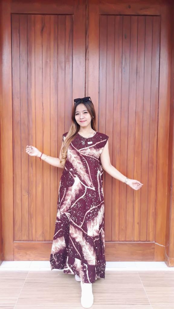 Baju Daster Batik Yukensi Tanpa Lengan