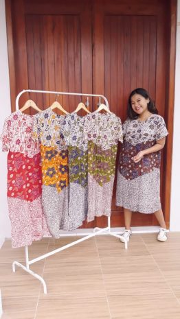 Daster Batik Pekalongan Murah Lengan Pendek