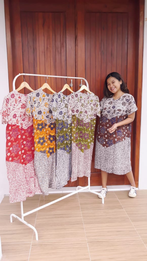 Daster Batik Pekalongan Murah Lengan Pendek