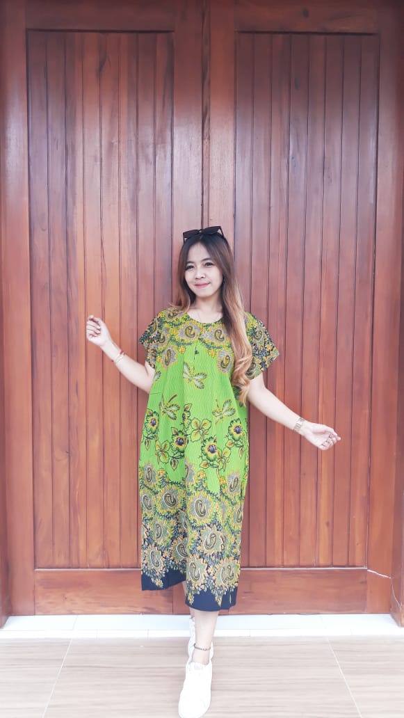 Daster Batik Ratu Busana Lengan Pendek
