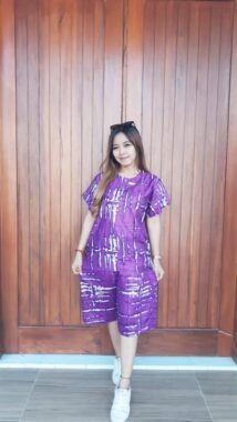 Setelan Batik Murah Celana Lengan Pendek