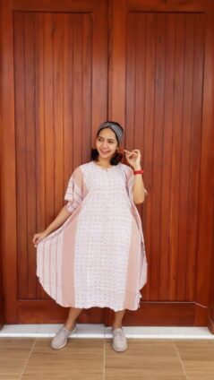 Daster Batik Lowo Lengan Pendek Warna