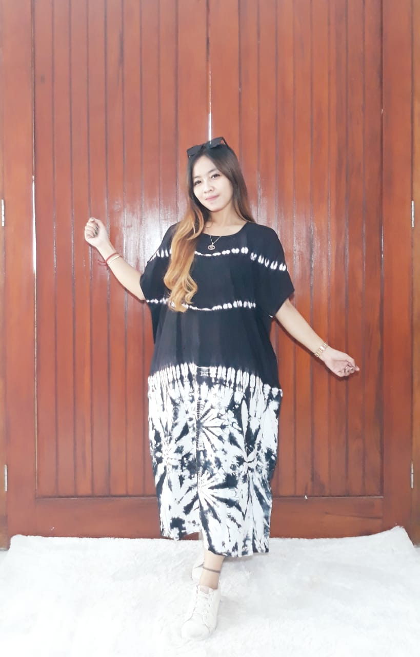 Daster Batik Oblong Kelelawar Tie Dye