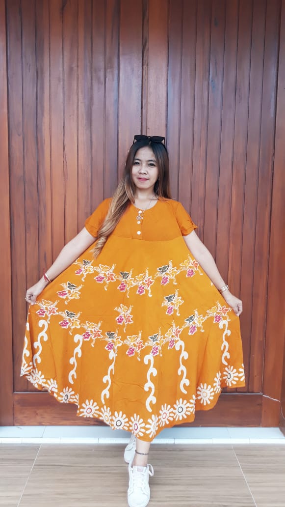 Daster Batik Payung Lengan Pendek