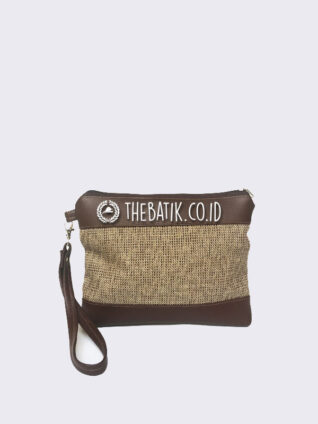Souvenir Tas Pouch Clutch Dompet Goni Kulit
