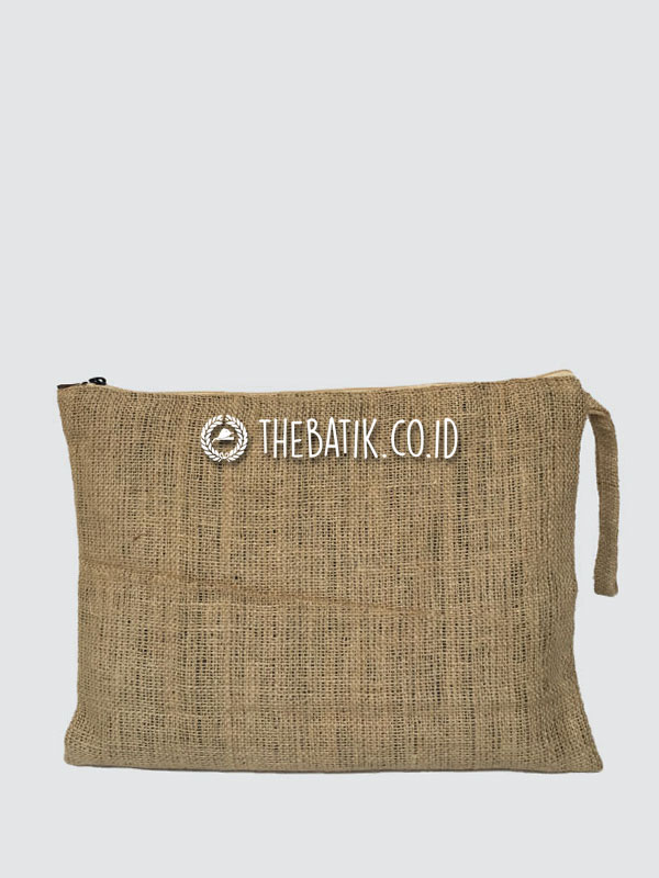 Souvenir Tas Document Holder Goni Burlap Jute