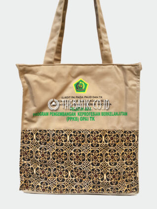 Totebag Drill Kombinasi Batik – Custom Design