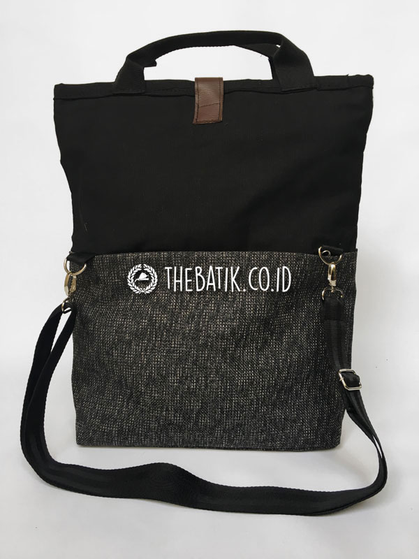 Souvenir Tas Selempang Seminar Unik Bahan Goni