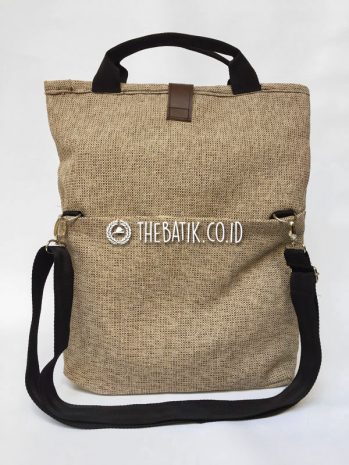 Souvenir Tas Selempang Seminar Unik Bahan Goni