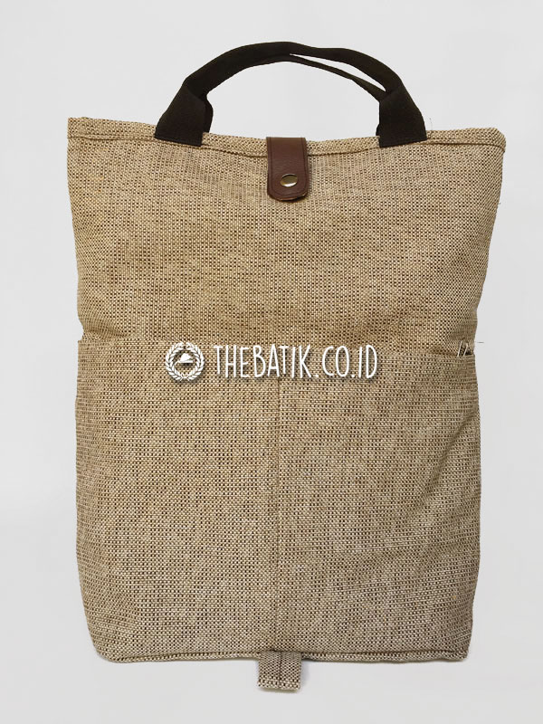 Souvenir Tas Selempang Seminar Unik Bahan Goni