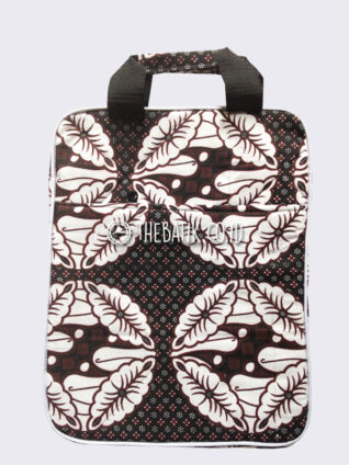 Souvenir Tas Laptop Softcase Batik Jogja Portrait – Custom Design