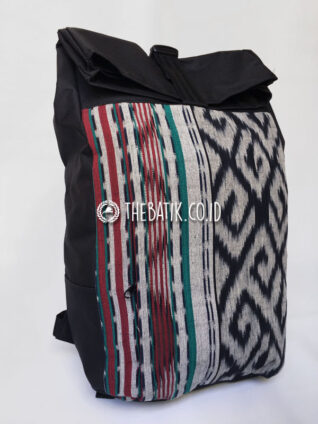 Souvenir Tas Backpack Ransel Tenun Eksklusif