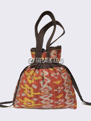 Souvenir Tas Serut Batik Wanita Tempat Sajadah Mukena