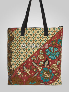 Souvenir Tas Tote Bag Jinjing Batik Polos Unik