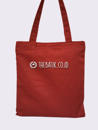 Souvenir Tas Totebag Bahan Drill Polos Warna