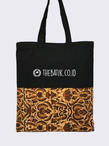 Souvenir Tas Totebag Kanvas Variasi Batik Klasik