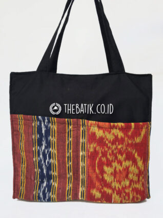 Souvenir Tas Jinjing Bahan Drill Saku Tenun