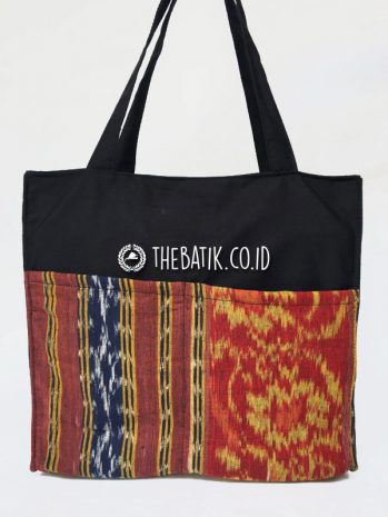 Souvenir Tas Jinjing Bahan Drill Saku Tenun