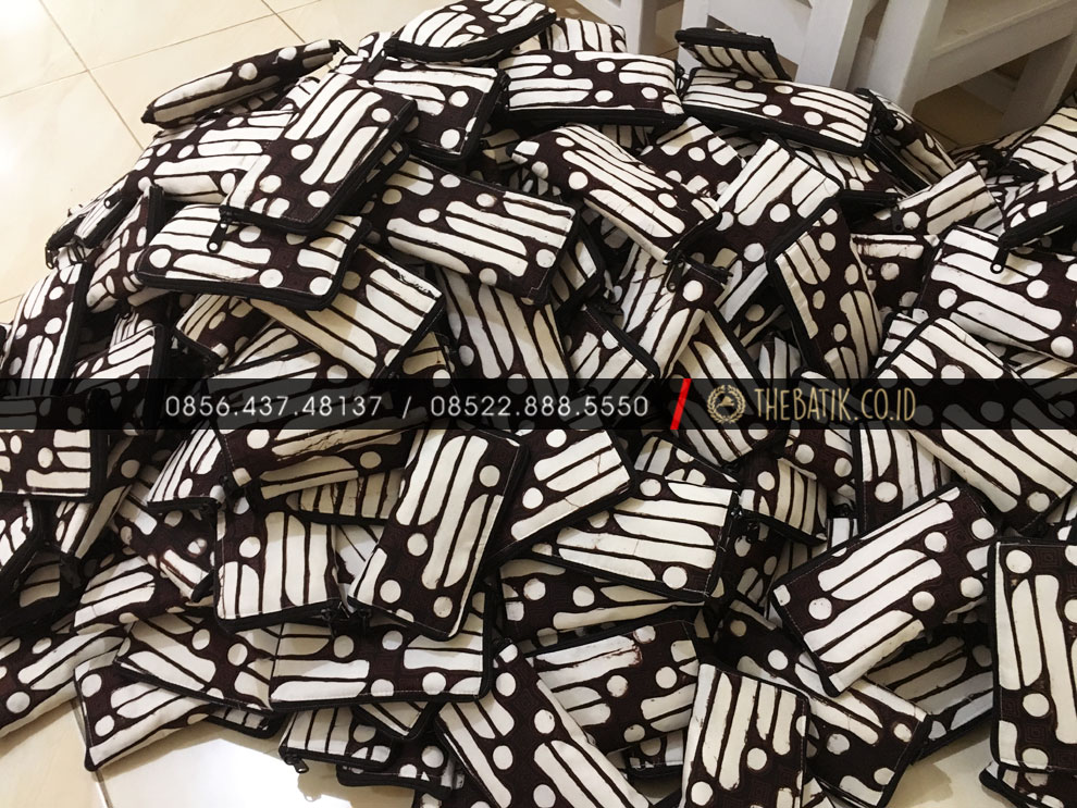 Souvenir Tas Lipat Batik Murah Custom Sablon