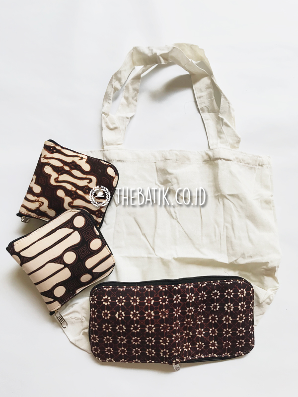 Souvenir Tas Lipat Batik Belanja Shopping Bag