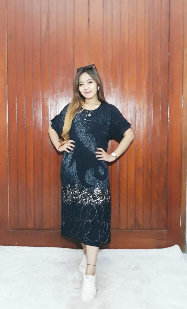 Baju Daster Batik Ciprat Lengan Pendek