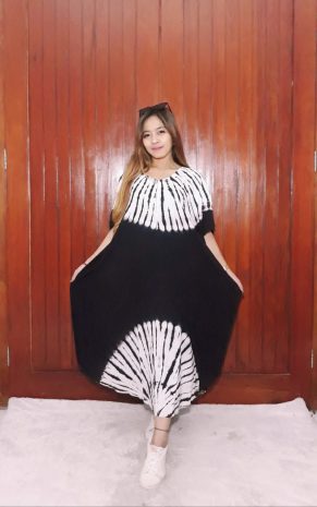 Baju Daster Batik Jumputan Shibori Polos Warna