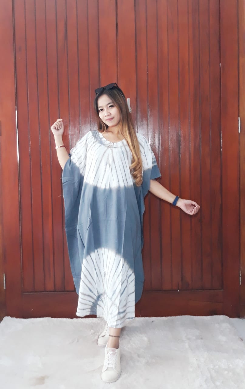 Baju Daster Batik Jumputan Shibori Polos Warna