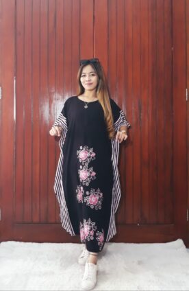 Baju Daster Batik Kelelawar Hitam Pekalongan