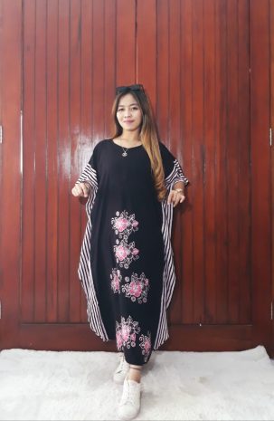 Baju Daster Batik Kelelawar Hitam Pekalongan