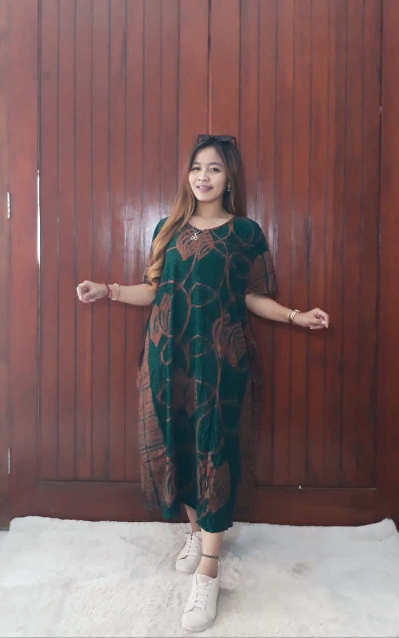 Baju Daster Batik Kelelawar Pekalongan Santung