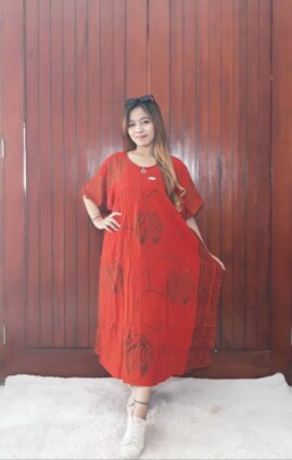 Baju Daster Batik Kelelawar Pekalongan Santung