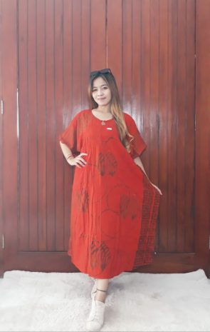 Baju Daster Batik Kelelawar Pekalongan Santung