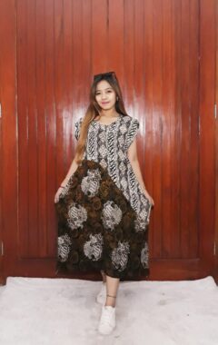 Baju Daster Batik Klasik Tanpa Lengan Yukensi