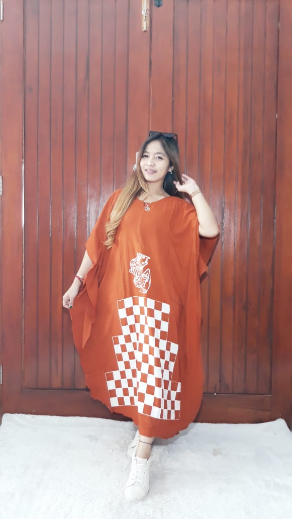 Baju Daster Batik Lowo Wayang Papan Catur