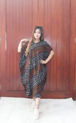 Baju Daster Batik Sogan Motif Parang Lereng