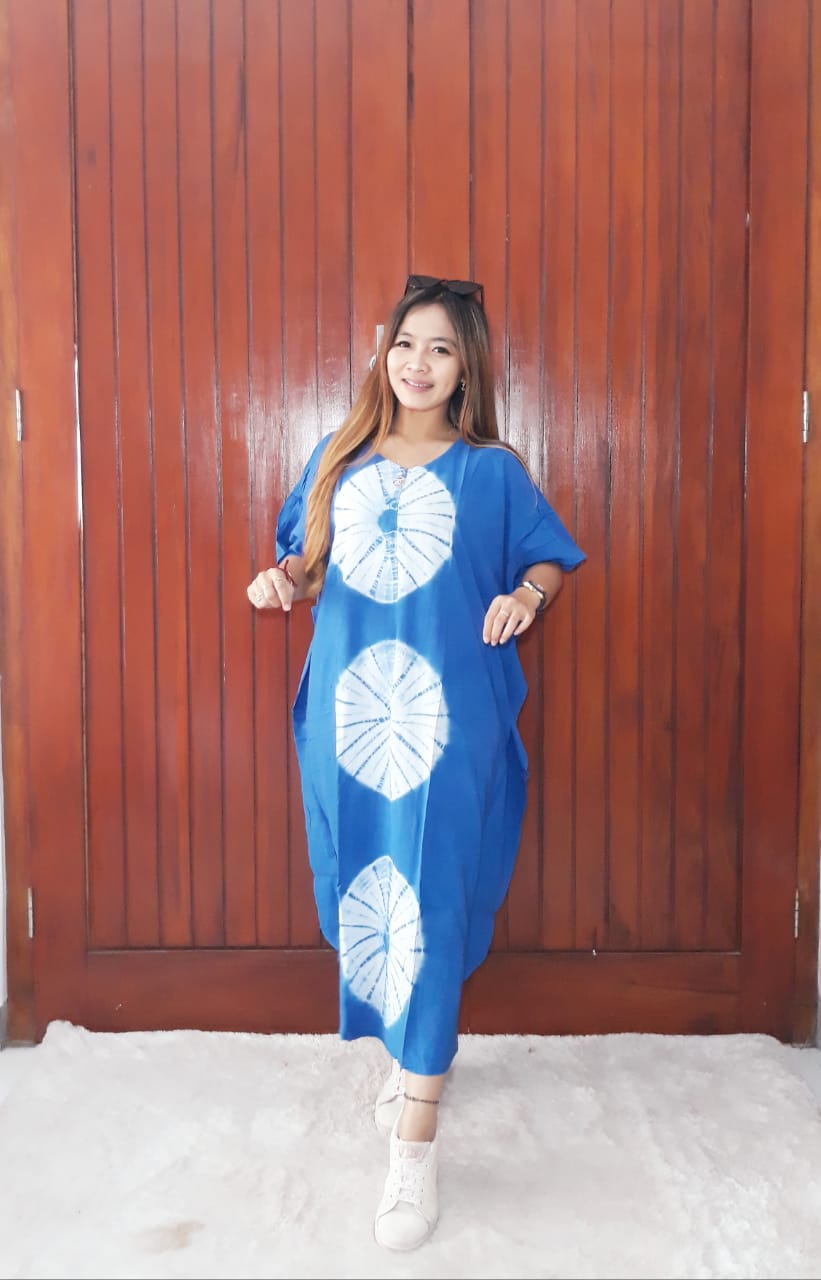 Baju Daster Batik WFH Lowo Tie Dye