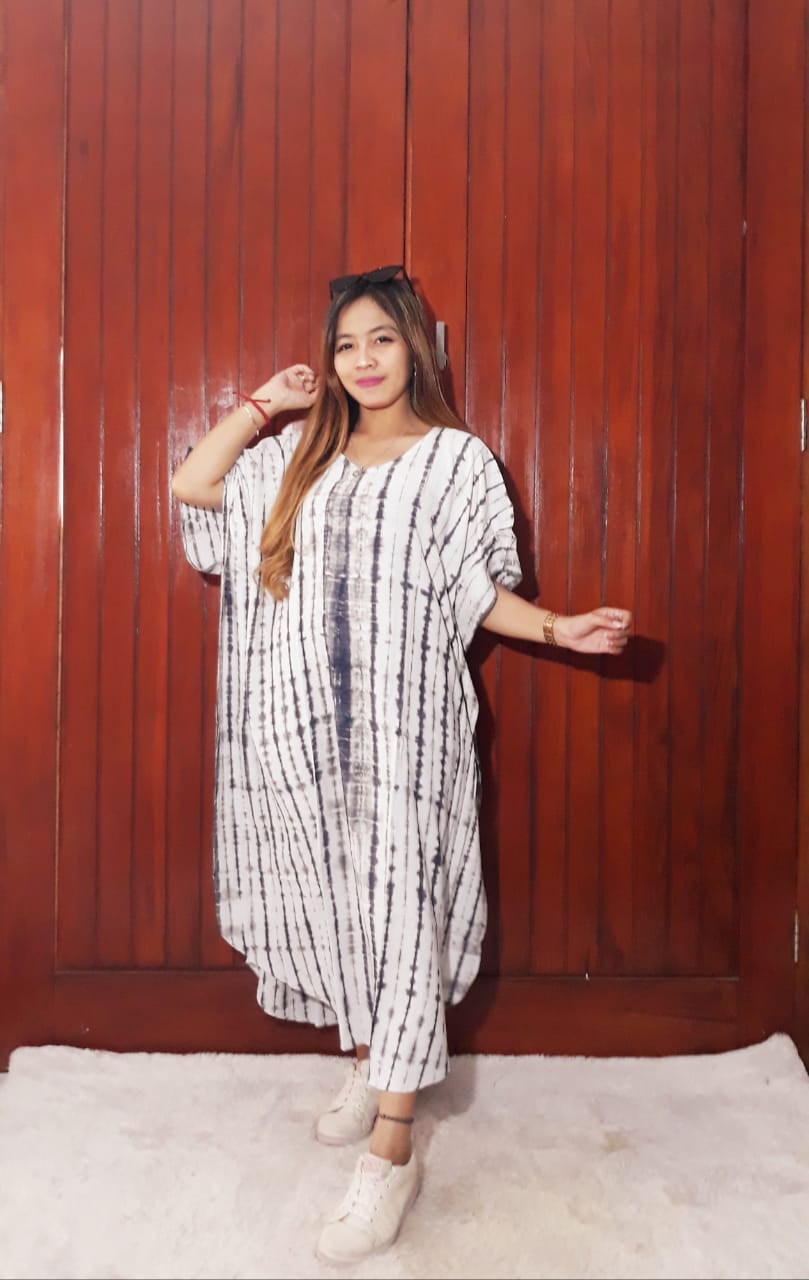 Baju Daster Batik WFH Lowo Tie Dye
