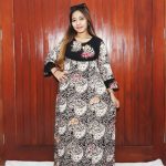 Baju Long Dress Daster Batik Pekalongan Panjang