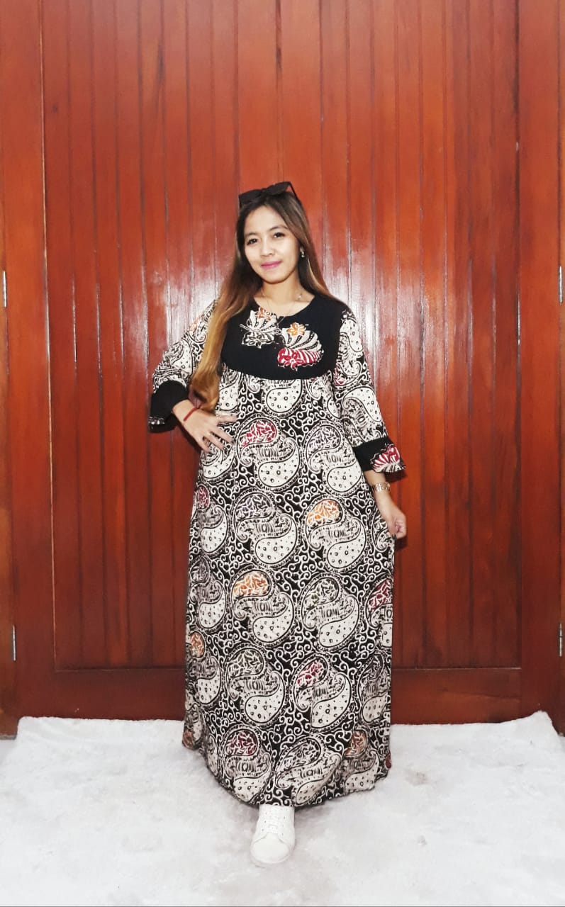  Baju  Long  Dress  Daster Batik  Pekalongan Panjang THEBATIK 