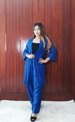 Baju One Set Tunik Tie Dye Kekinian Terbaru