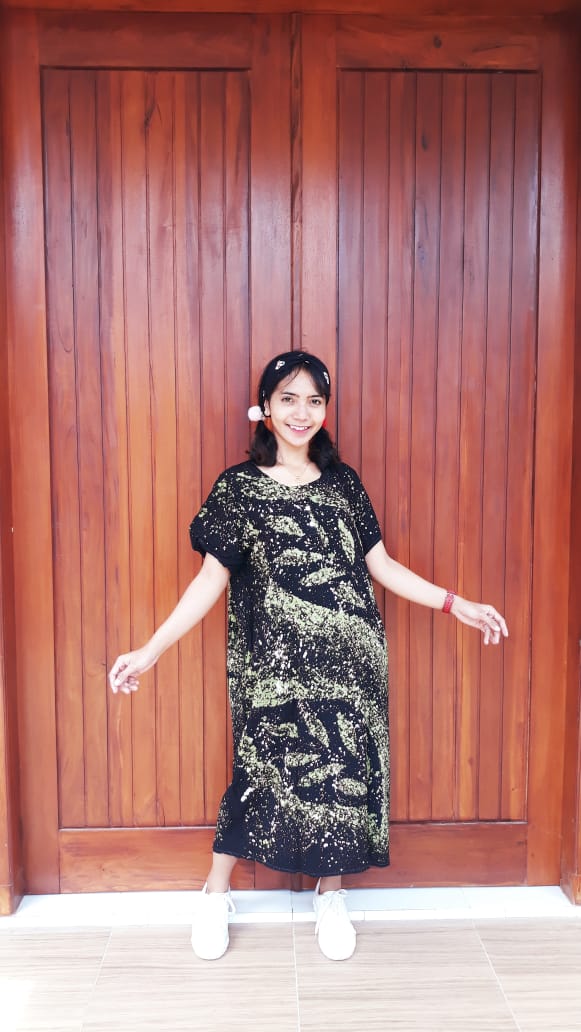 Daster Batik Ciprat Malaman Lengan Pendek