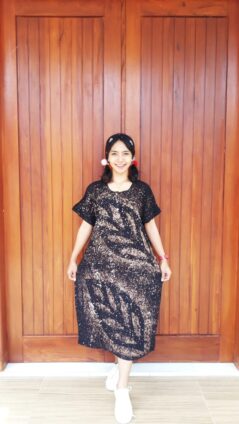 Daster Batik Ciprat Malaman Lengan Pendek