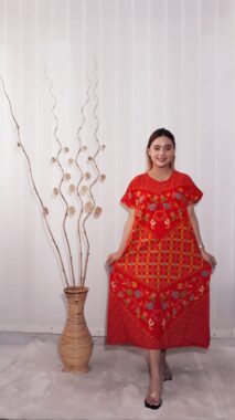 Daster Batik Lengan Pendek Ratu Busana