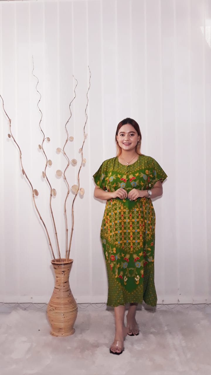 Daster Batik Lengan Pendek Ratu Busana