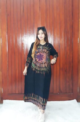 Longdress Batik Indian Trends Baju Tidur Piyama