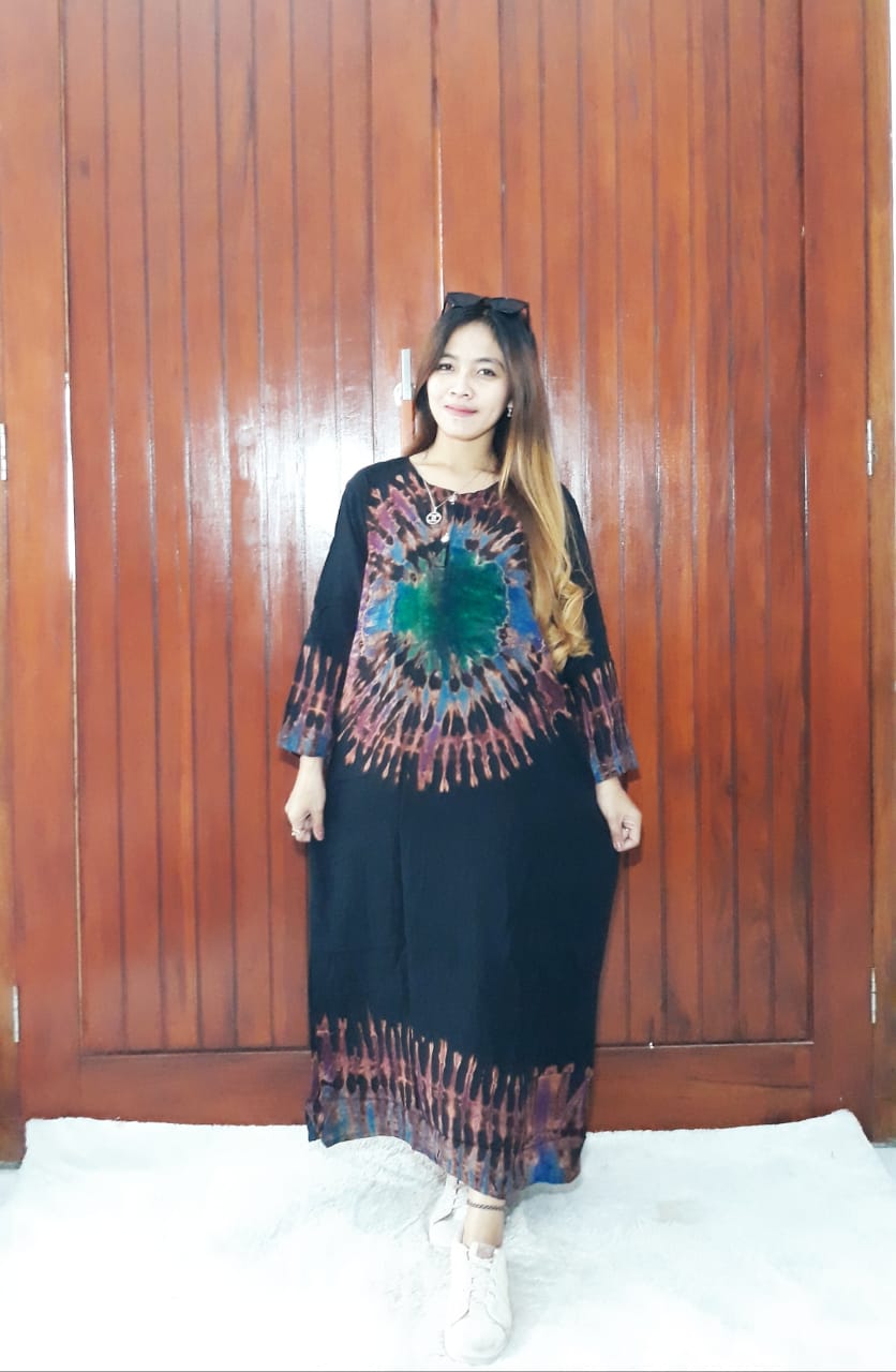Longdress Batik Indian Trends Baju Tidur Piyama