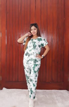 One Set Batik Celana Panjang Lengan Pendek
