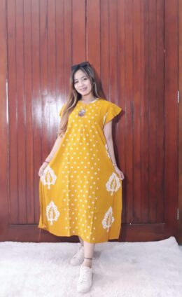 Baju Daster Batik A Seri Warna Putri Elia